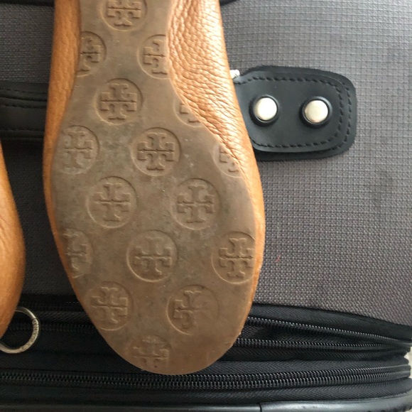 Tory Burch Tan Leather Ballet Flats - Picture 5 of 5
